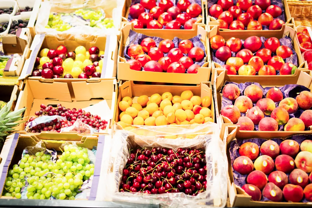 Printed Folding Cardboard Corrugated Box for Fresh Fruit