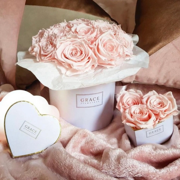 Heart Shaped Flower Gift Boxes Packaging for Roses