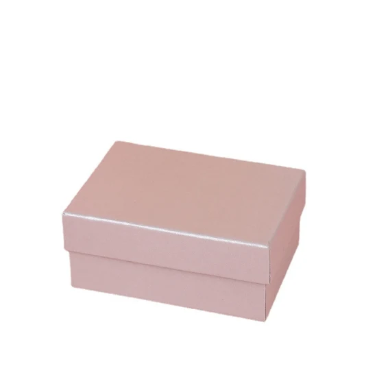 Bow Gift Box Empty Box Senior Birthday Gift Box Simple Solid Color Valentine′s Day Gift Packaging Box